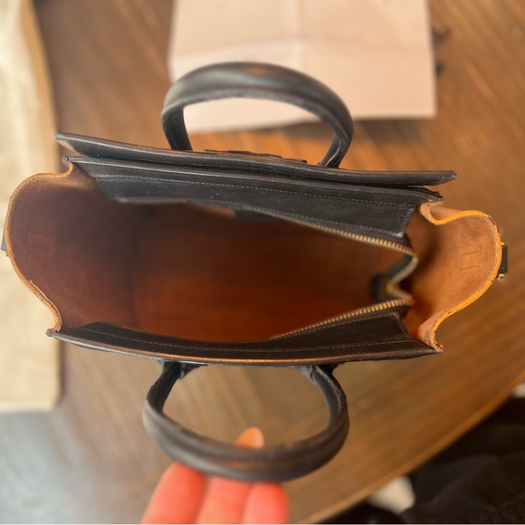 Authentic Celine Nano w/ Shoulder strap Luggage in Multi color and grain - Picture 14 of 16